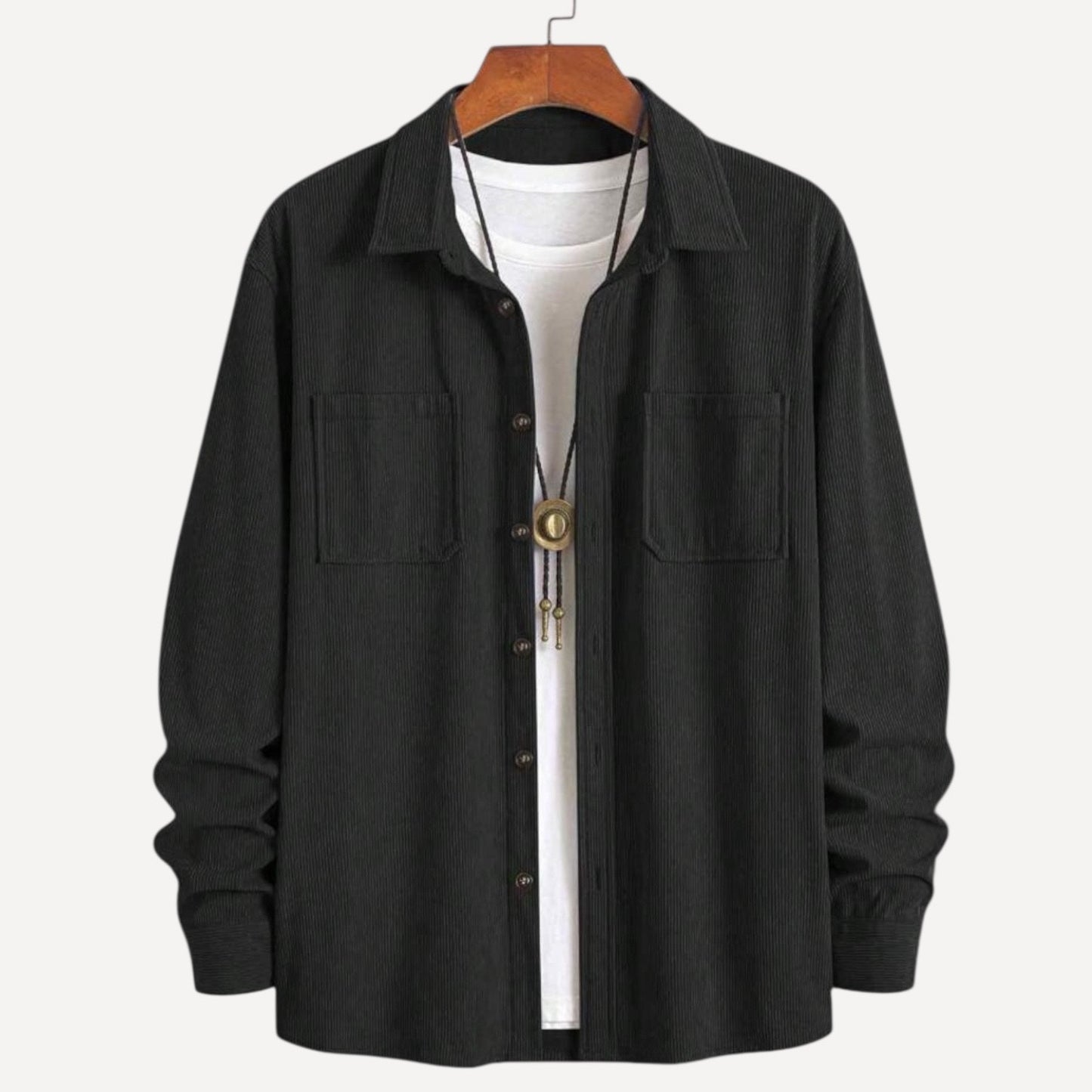 Sobrecamisa Corduroy de Corte Clásico