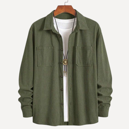 Sobrecamisa Corduroy de Corte Clásico